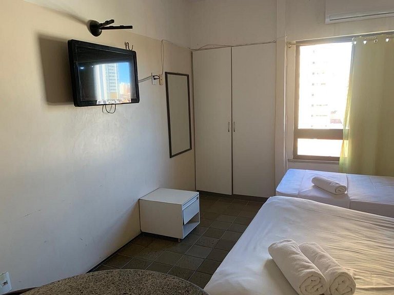 Tabajara Flat - Ap 404 - side sea view