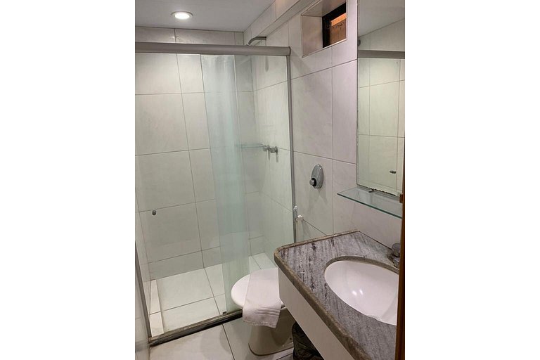 Tabajara Flat - Ap 404 - side sea view