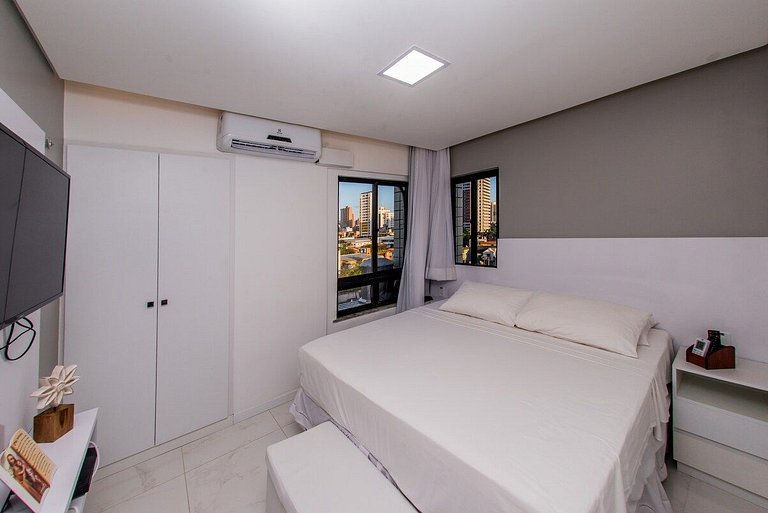 Tabajara Flat - Ap 507 - Side sea view