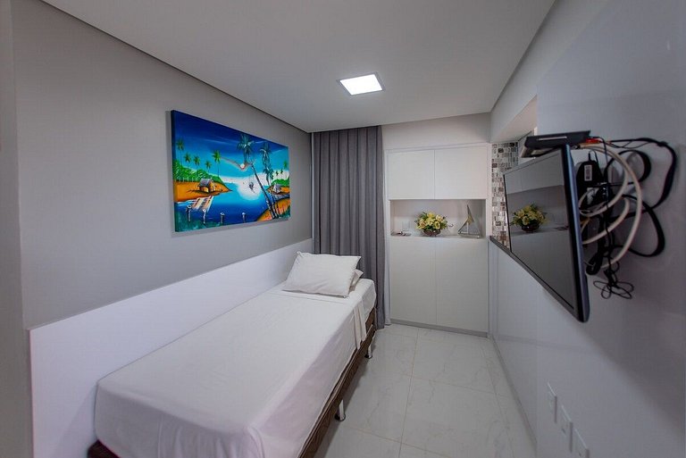 Tabajara Flat - Ap 507 - Side sea view