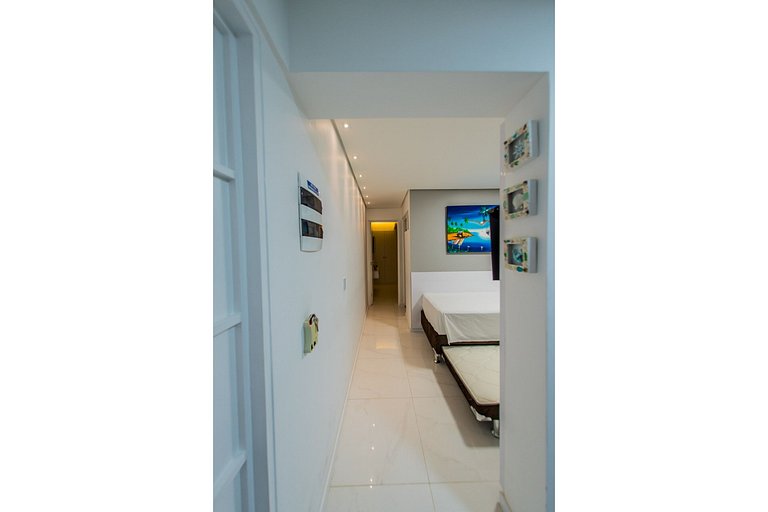 Tabajara Flat - Ap 507 - Side sea view