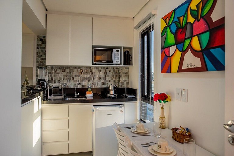 507 Lindo Flat mobiliado na Praia de Iracema
