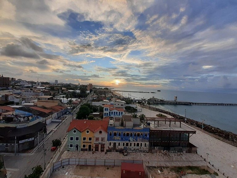 Tabajara Flat - Ap 507 - Side sea view