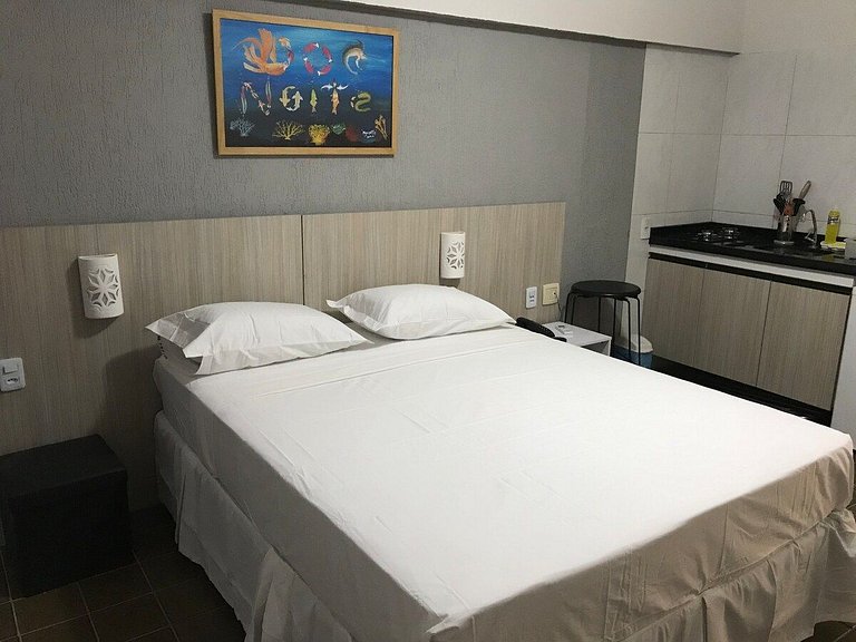 Tabajara Flat - Ap 503 - side sea view