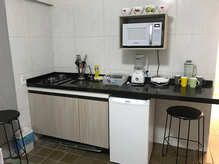 Tabajara Flat - Ap 503 - side sea view