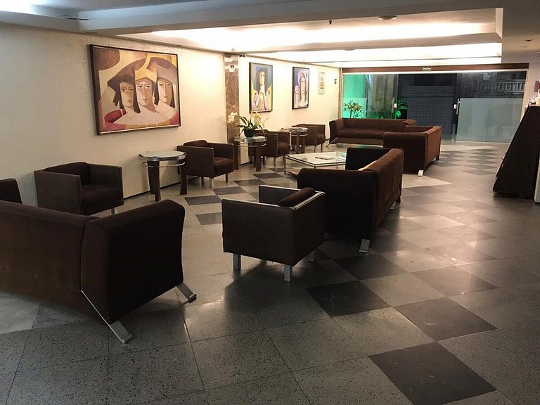 Tabajara Flat - Ap 503 - side sea view