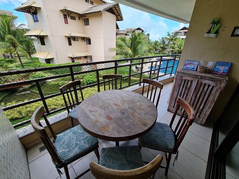 Apartamento mobiliado Beach Place Porto das Dunas