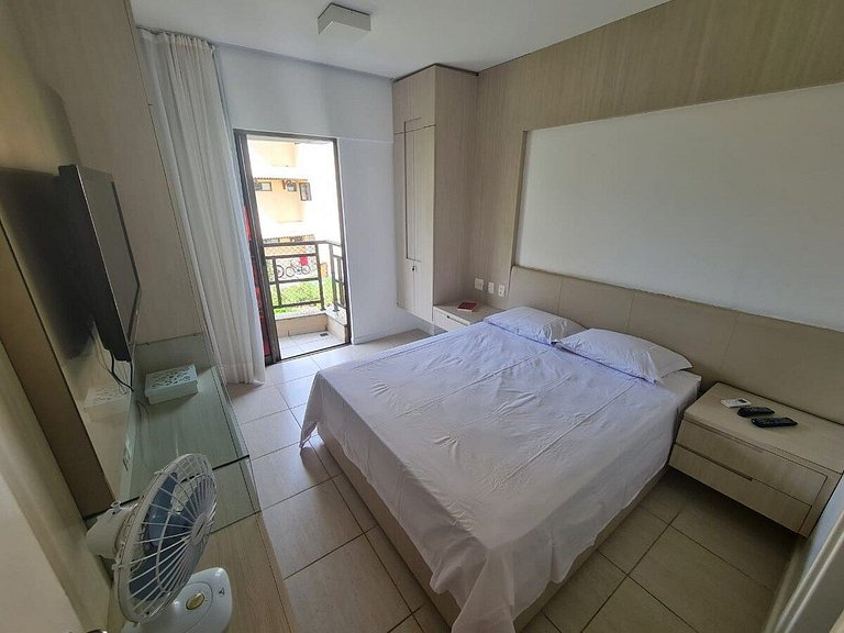 Apartamento mobiliado Beach Place Porto das Dunas