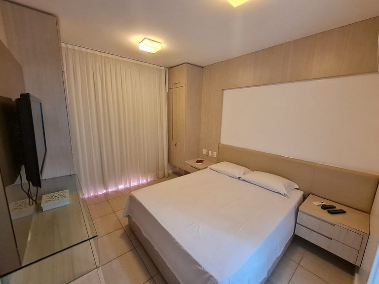 Apartamento mobiliado Beach Place Porto das Dunas