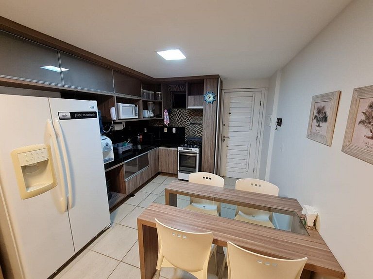 Apartamento mobiliado Beach Place Porto das Dunas