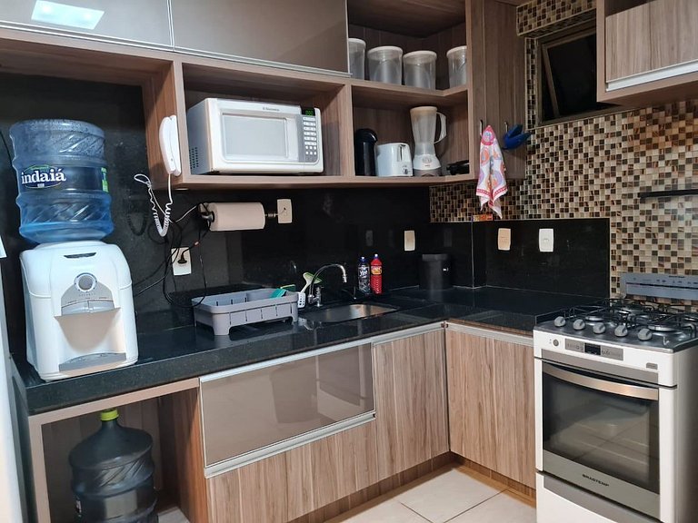 Apartamento mobiliado Beach Place Porto das Dunas