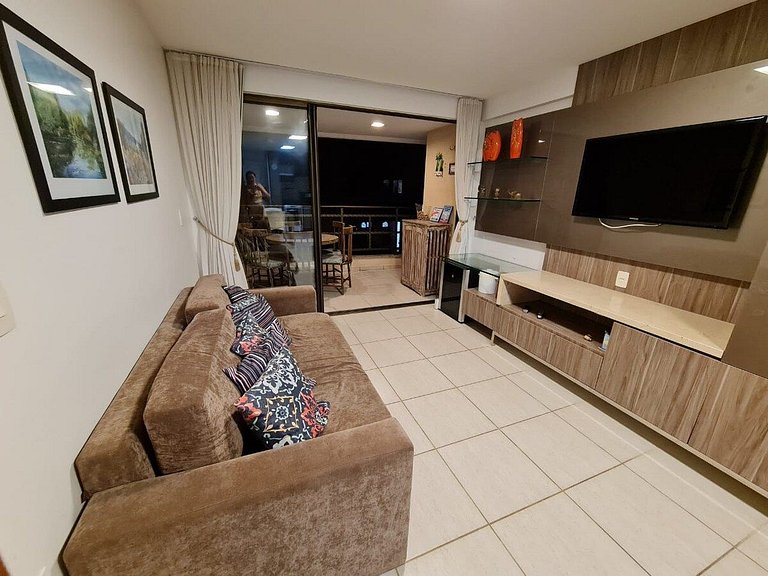 Apartamento mobiliado Beach Place Porto das Dunas