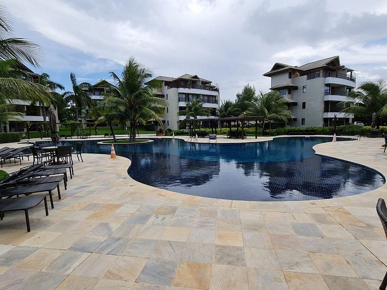 Apartamento mobiliado Beach Place Porto das Dunas