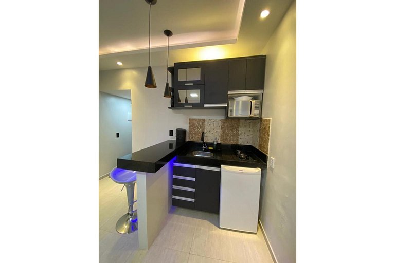 402 Beautiful furnished flat with side sea view on Iracema B