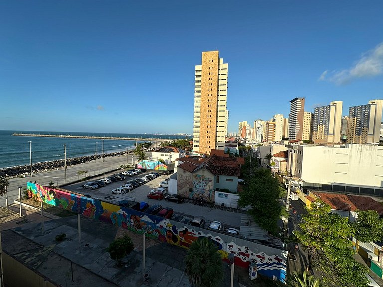 407 Flat mobiliado na Praia de Iracema