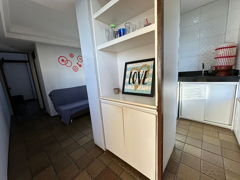 Tabajara Flat - Ap 407 - Side sea view