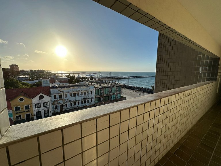 407 Flat mobiliado na Praia de Iracema
