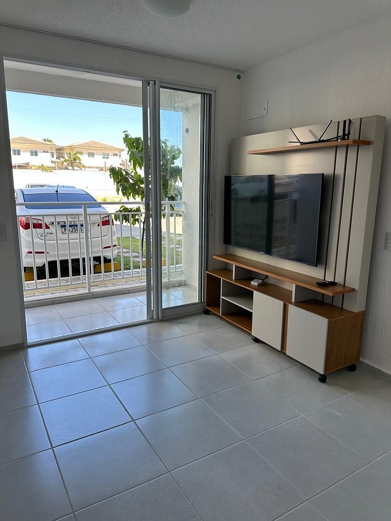 Apartamento mobiliado na Praia do Futuro com vista para o ma