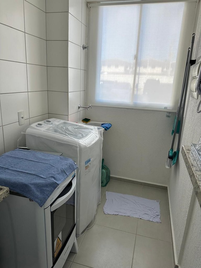 Apartamento mobiliado na Praia do Futuro com vista para o ma