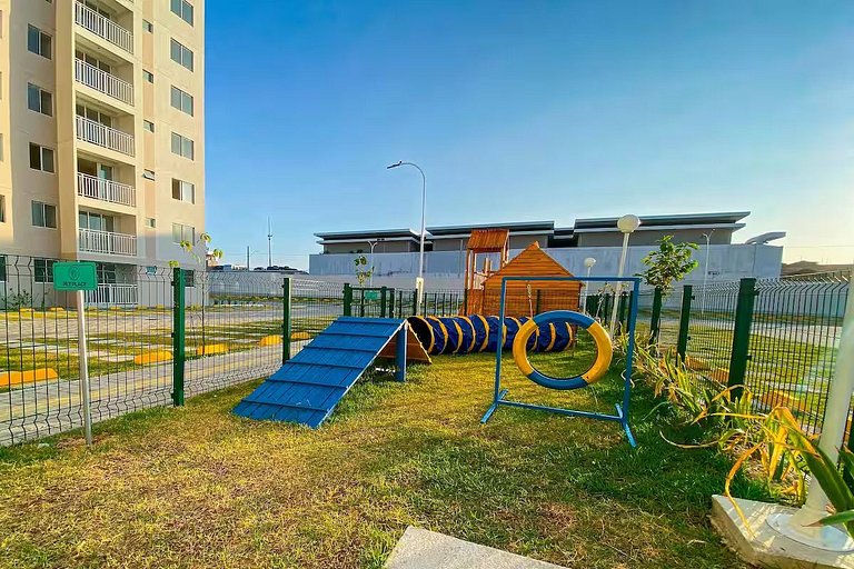 Apartamento mobiliado na Praia do Futuro com vista para o ma